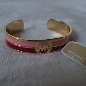 Michael Kors‎ Gold, Pink, and Red Bracelet